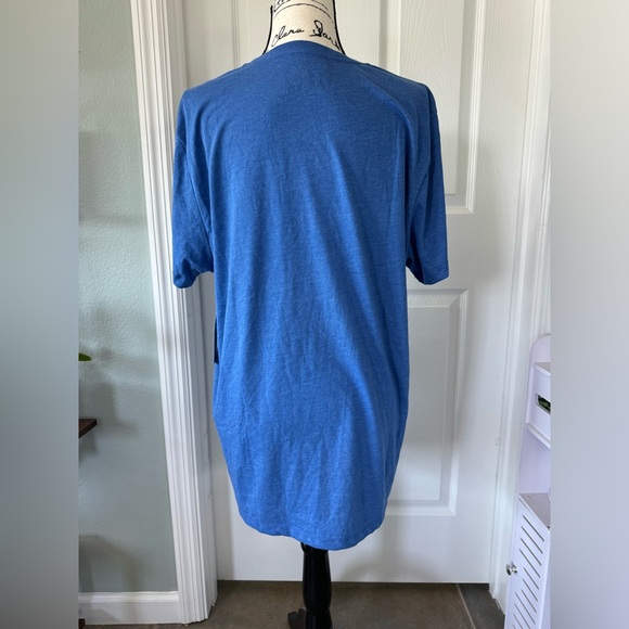 Tipsy Elves Dream Team T-Shirt Men's XL Blue Crew Neck Pullover Short Sleeve - Picture 2 of 5